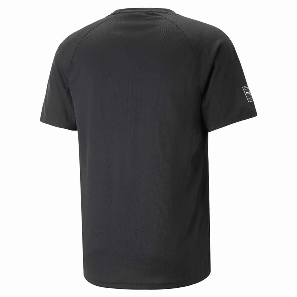 Men’s Short Sleeve T-Shirt Puma Ultrabreathe Triblend Black-7