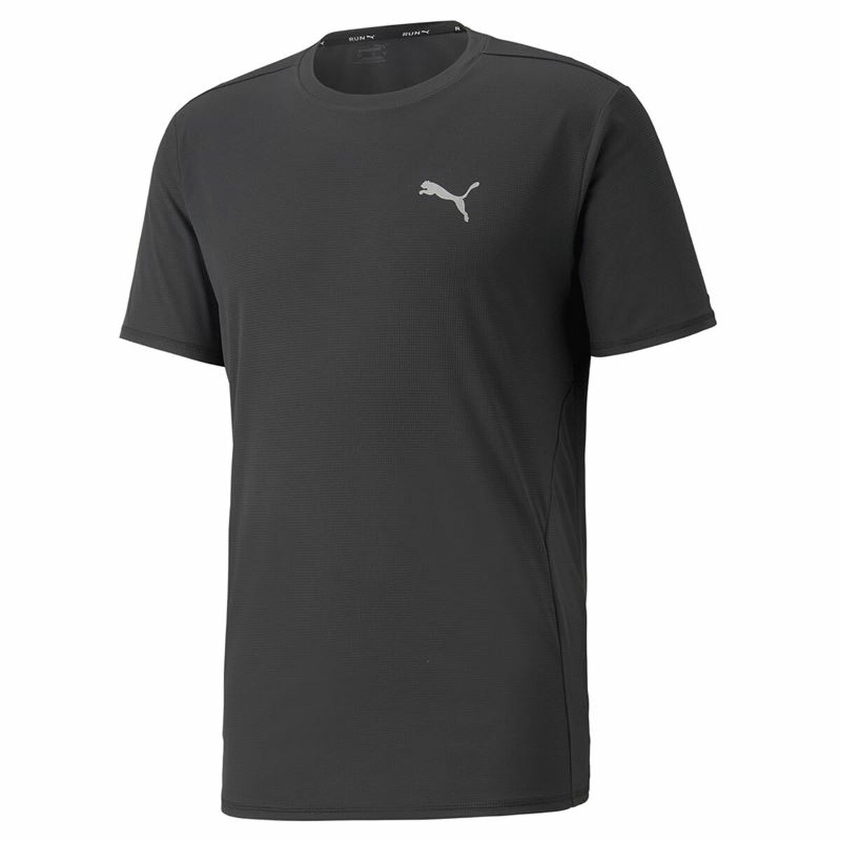 Men’s Short Sleeve T-Shirt Puma Run Favorite Ss Black-0