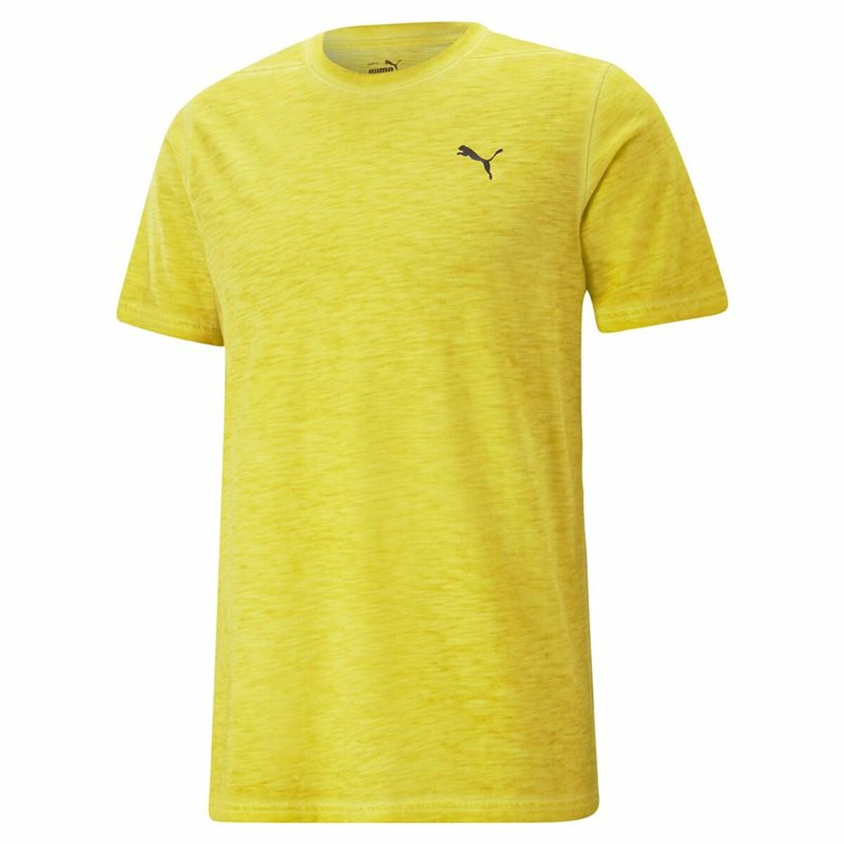 Men’s Short Sleeve T-Shirt Puma Studio Foundation Yellow-0