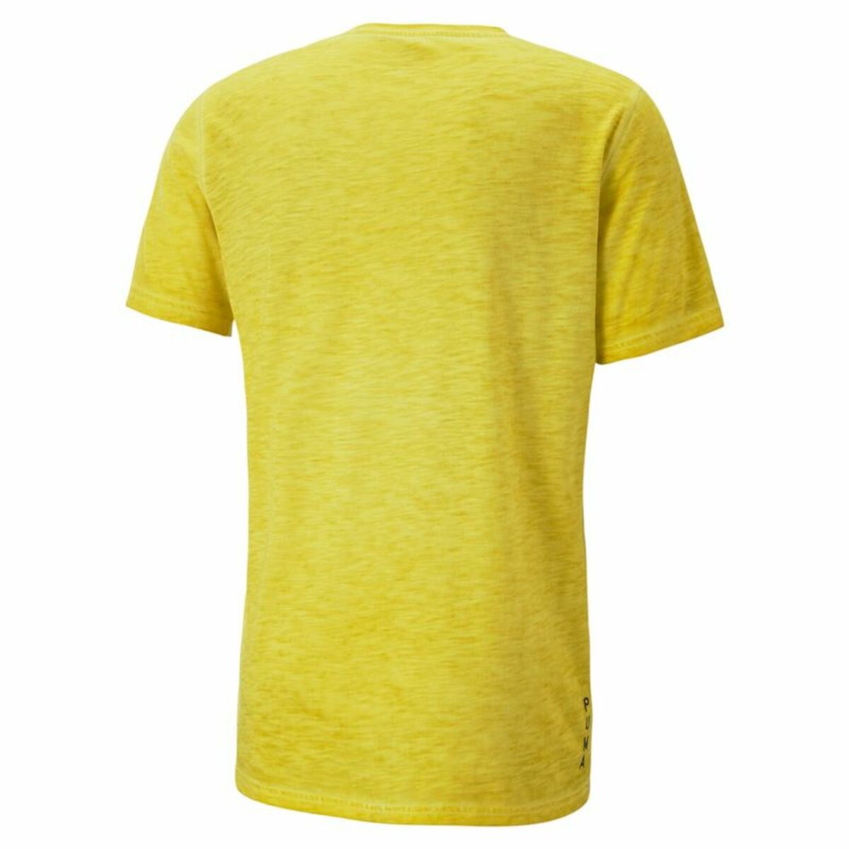 Men’s Short Sleeve T-Shirt Puma Studio Foundation Yellow-2