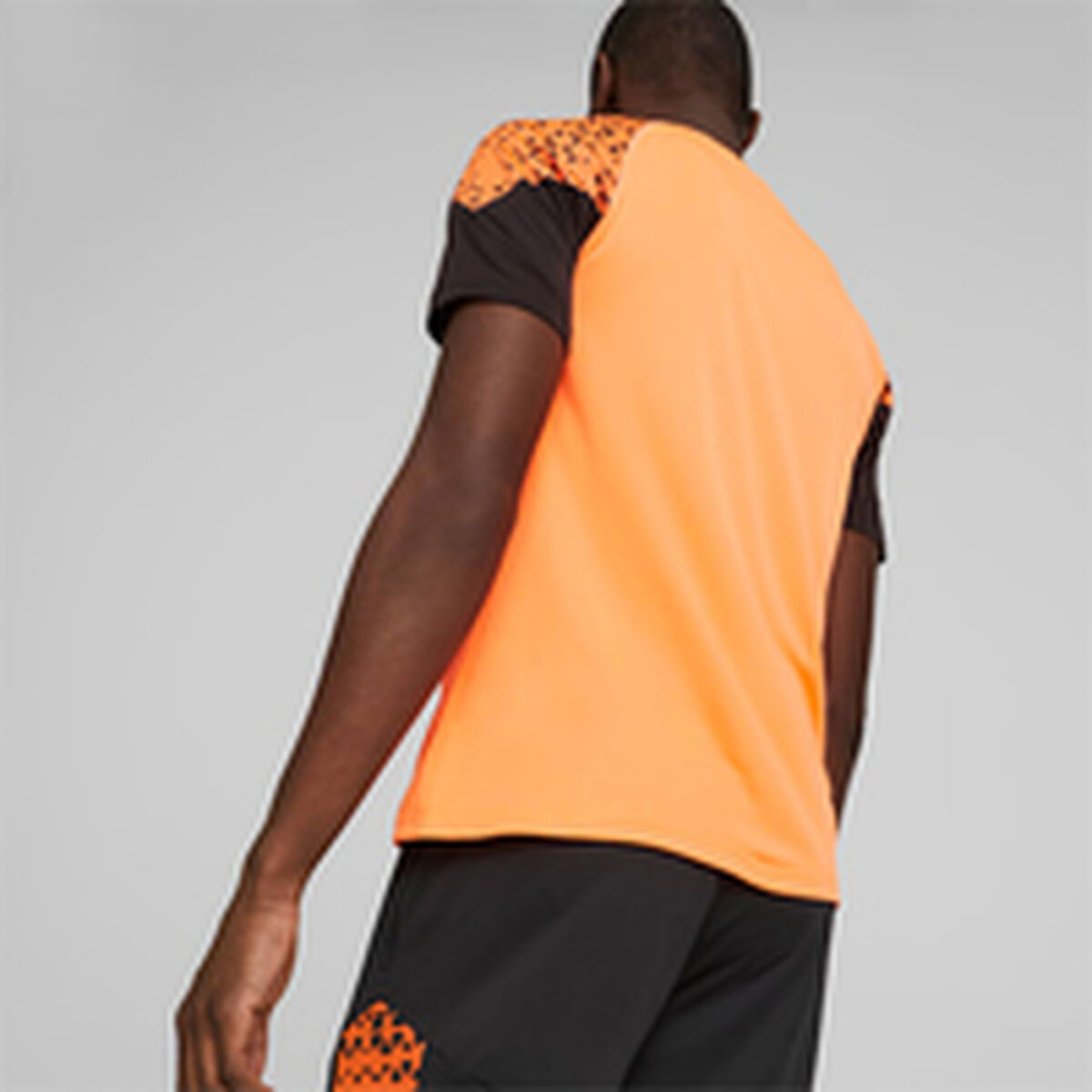 Men's Short-sleeved Football Shirt Puma Individual Cup Training-5