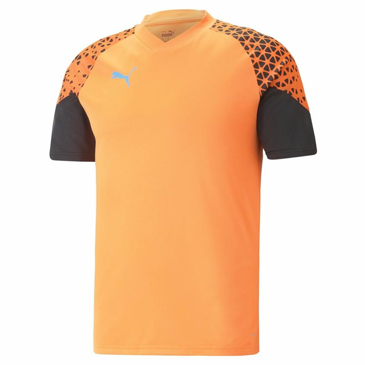 Men's Short-sleeved Football Shirt Puma Individual Cup Training-0