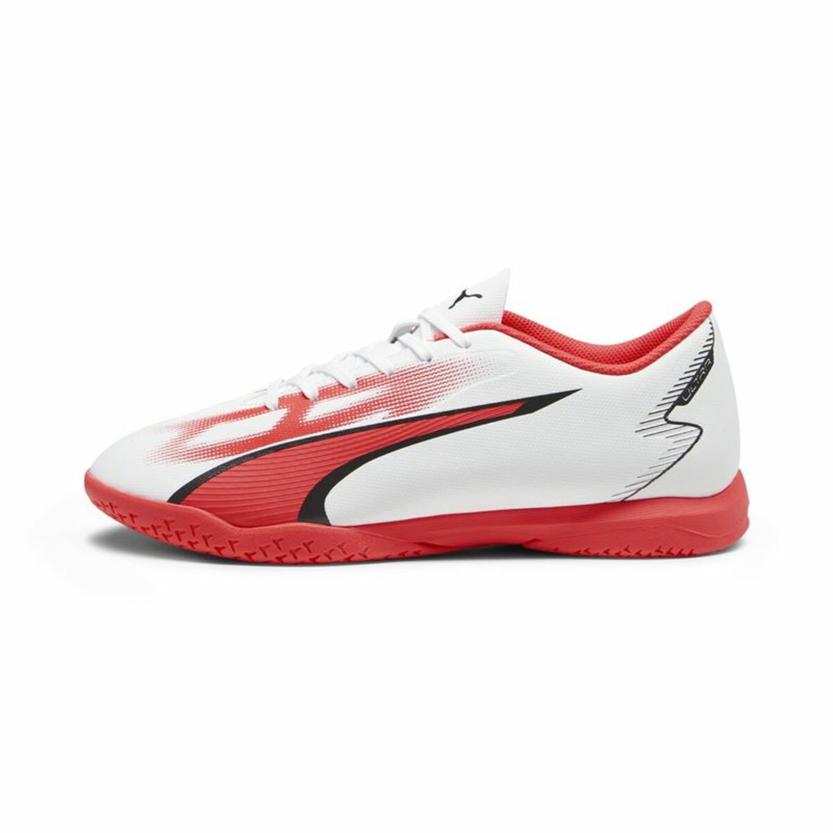 Adult's Football Boots Puma Ultra Play It White Red-0