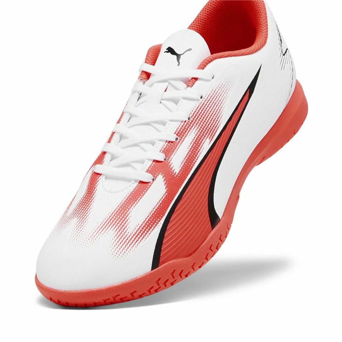 Adult's Football Boots Puma Ultra Play It White Red-2