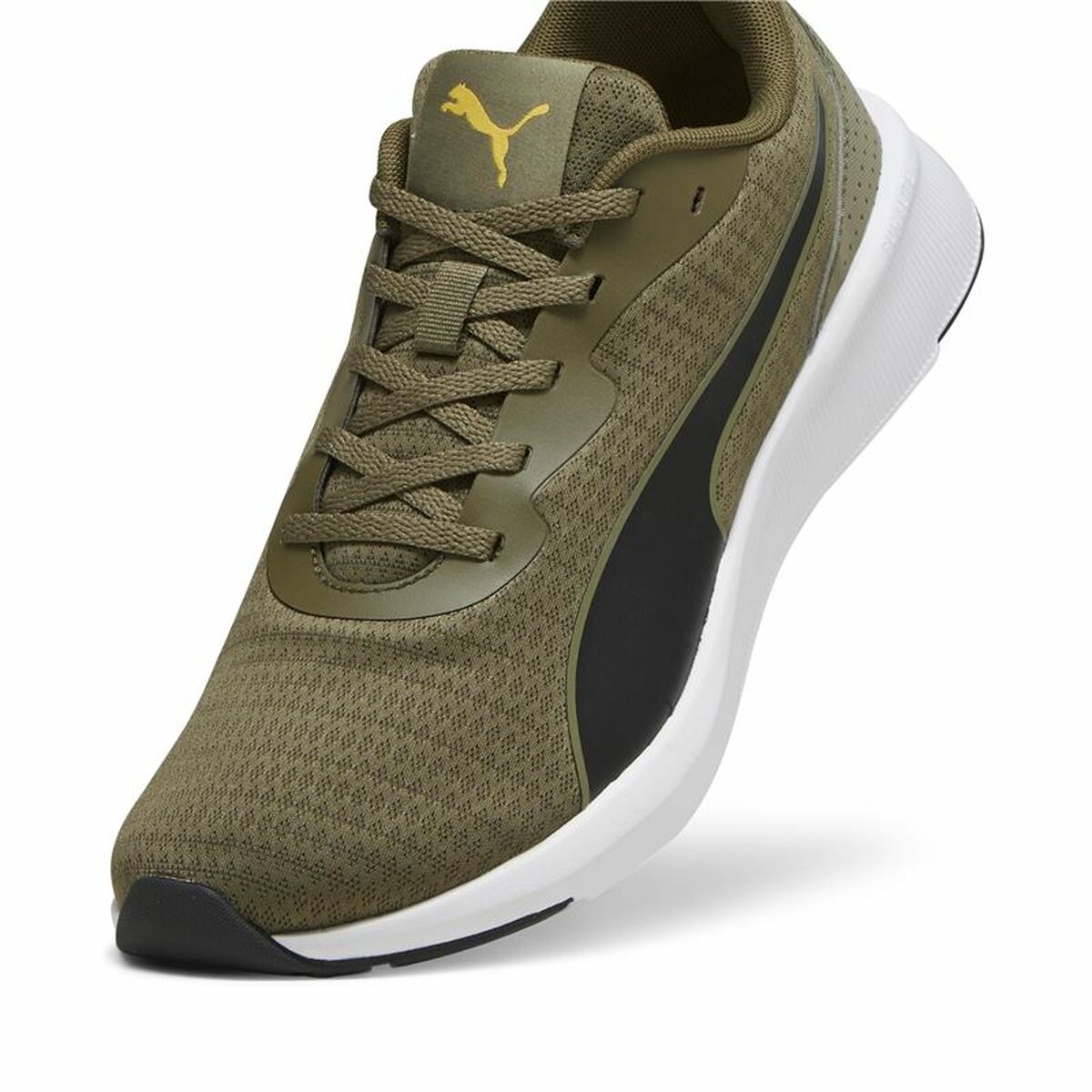 Running Shoes for Adults Puma Flyer Lite Men Olive-2