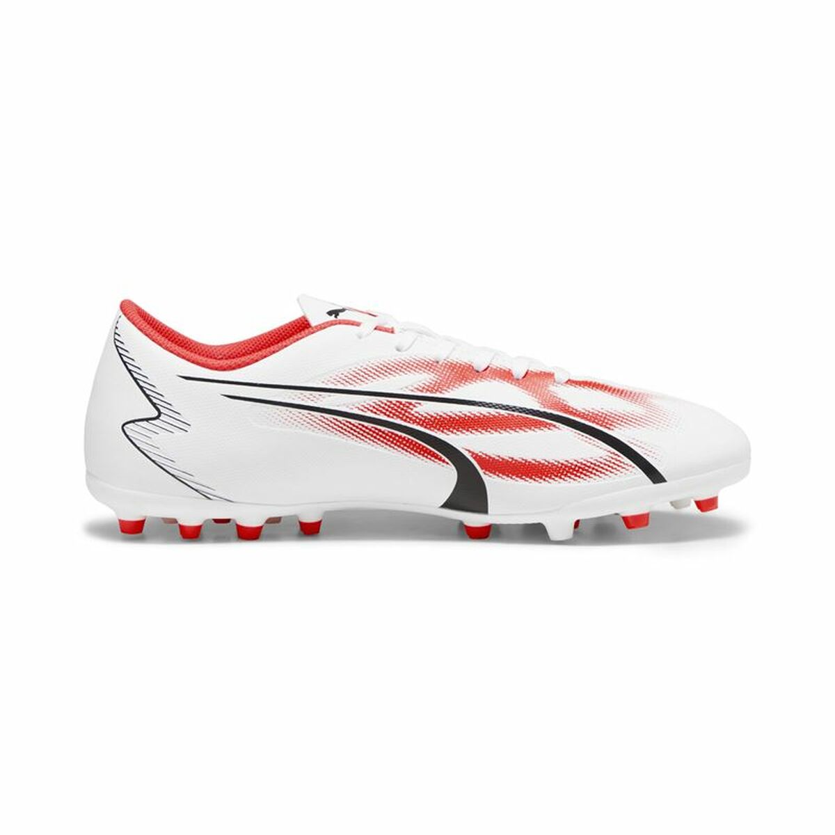 Adult's Football Boots Puma Ultra Play MG White Red-4