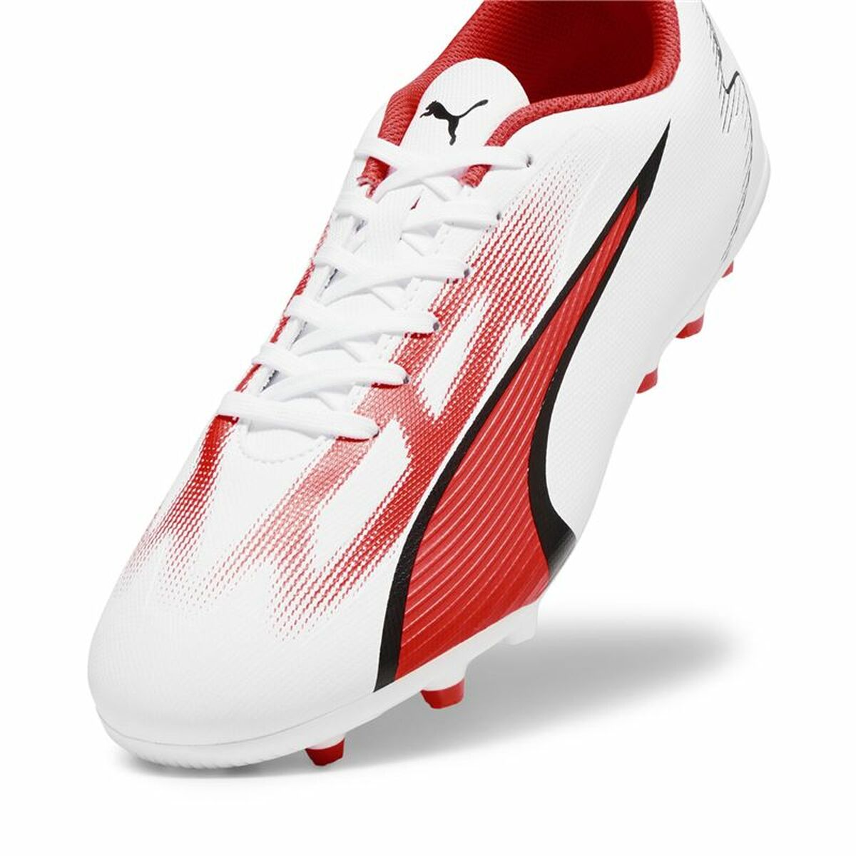 Adult's Football Boots Puma Ultra Play MG White Red-2