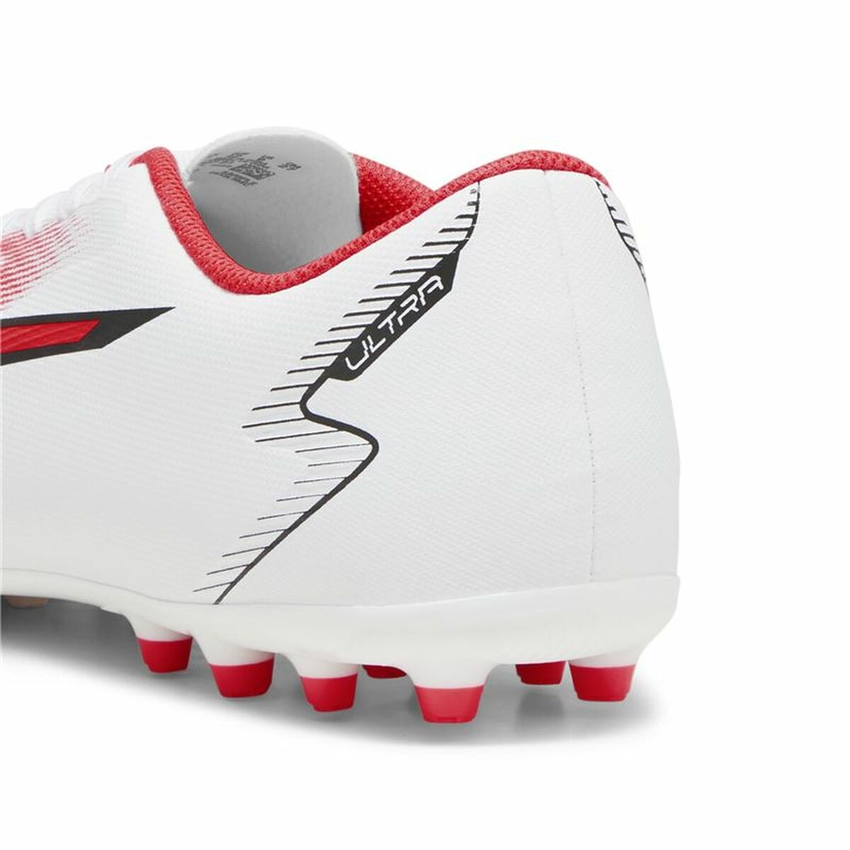 Adult's Football Boots Puma Ultra Play MG White Red-1