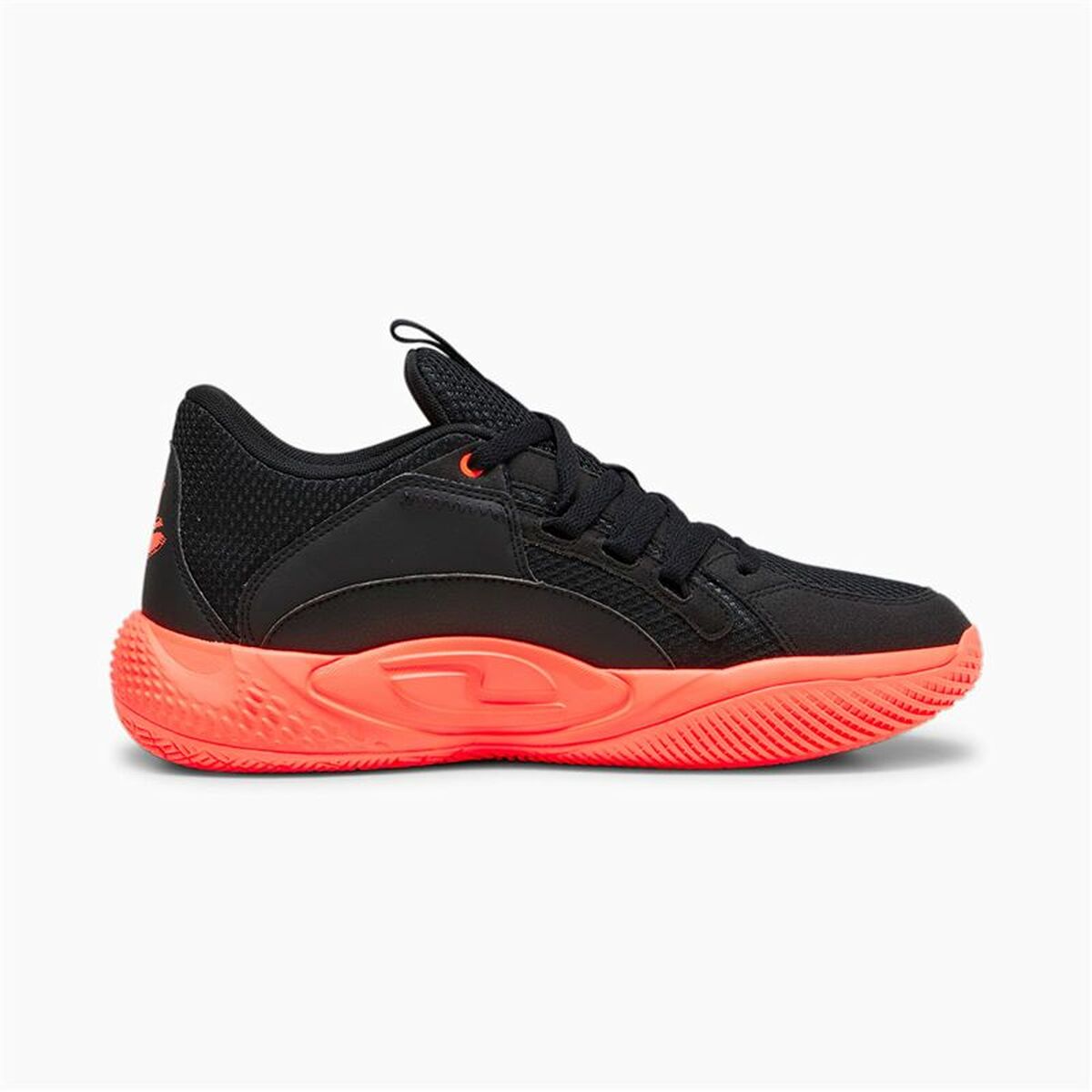 Basketball Shoes for Adults Puma Court Rider Chaos Sl Black-3