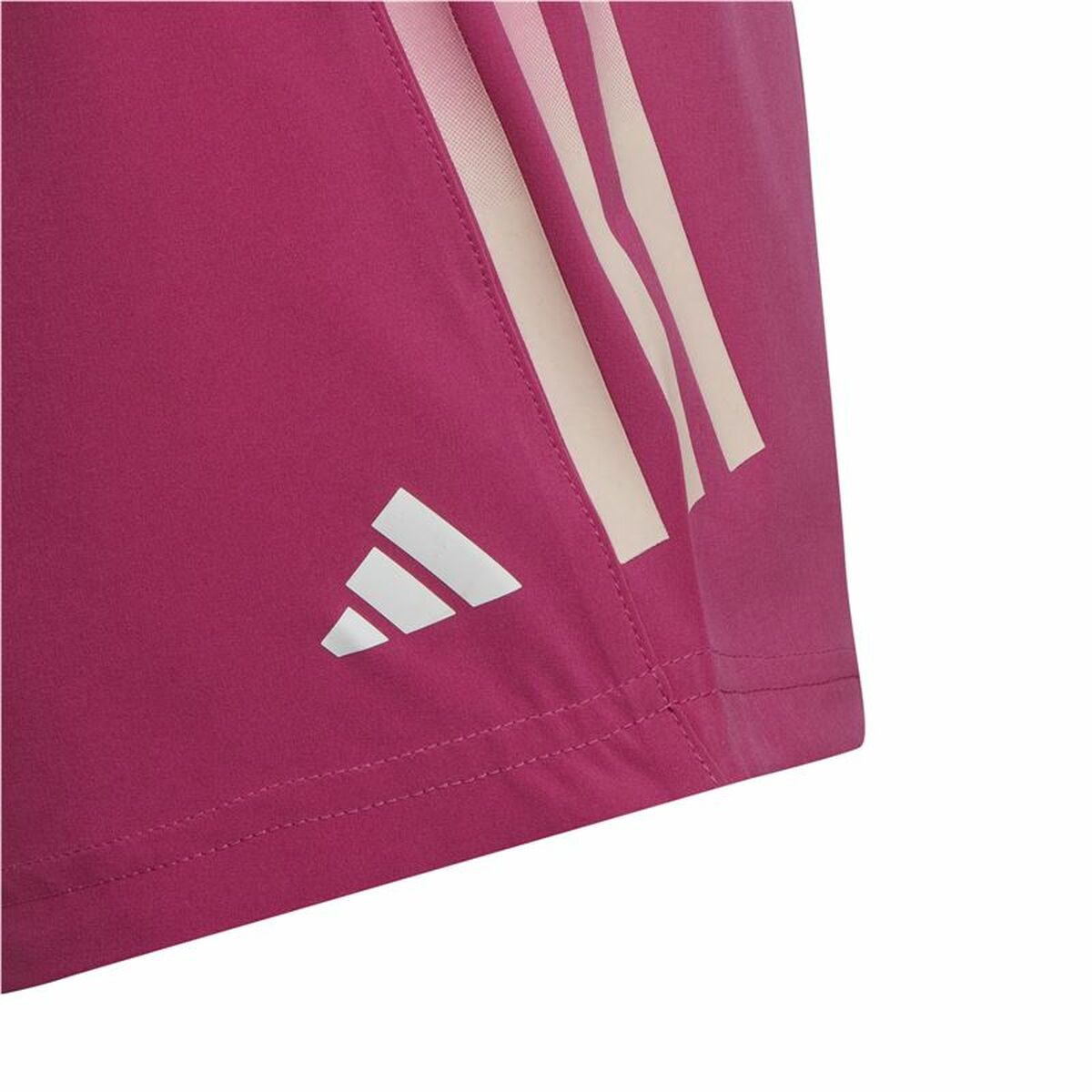 Sport Shorts for Kids Adidas 3 Stripes Dark pink-5