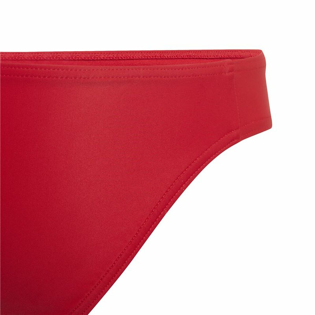 Bikini Bottoms For Girls Adidas Big Bars Red-1