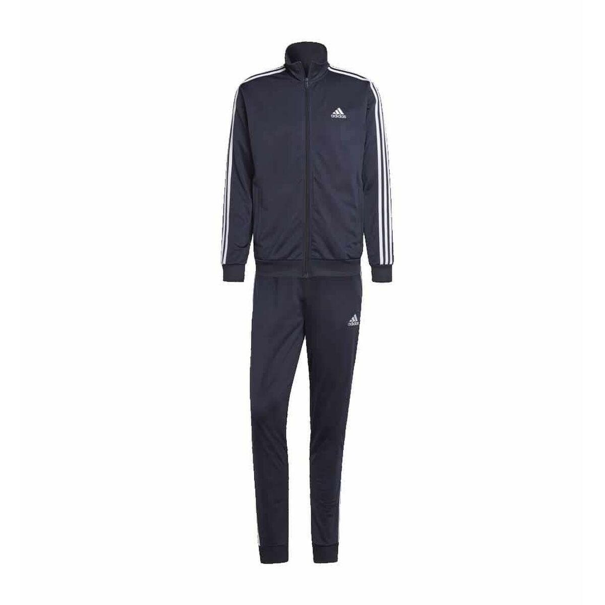 Tracksuit for Adults Adidas M 3S TR TT TS HZ2220  Men Navy Blue-0