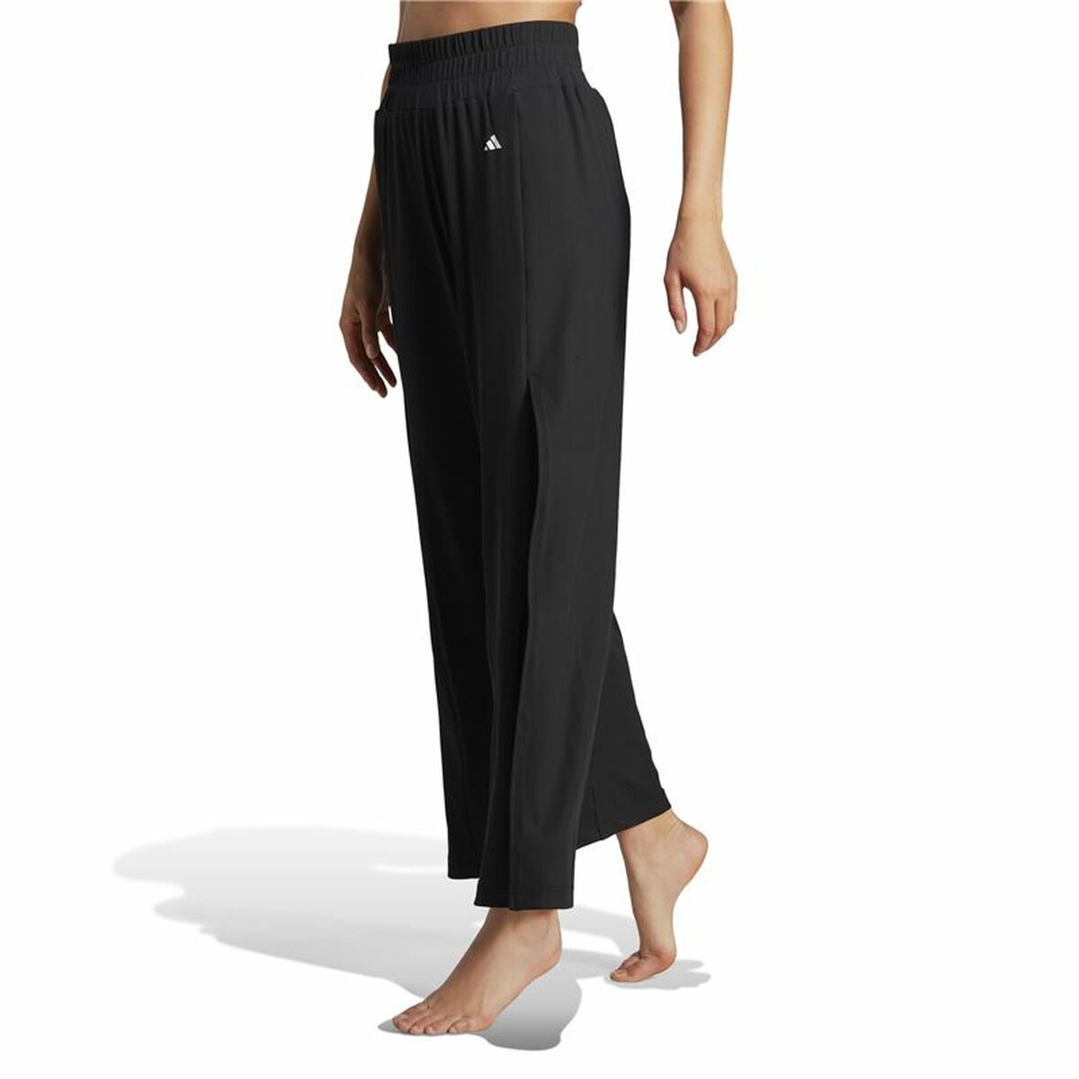 Long Sports Trousers Adidas Black Lady-8