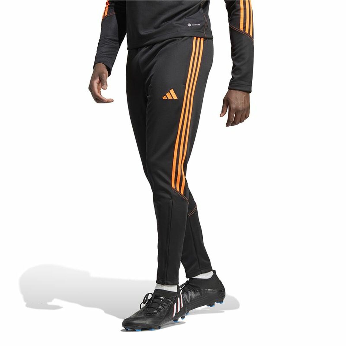 Football Training Trousers for Adults Adidas Tiro 23 Black Men-9