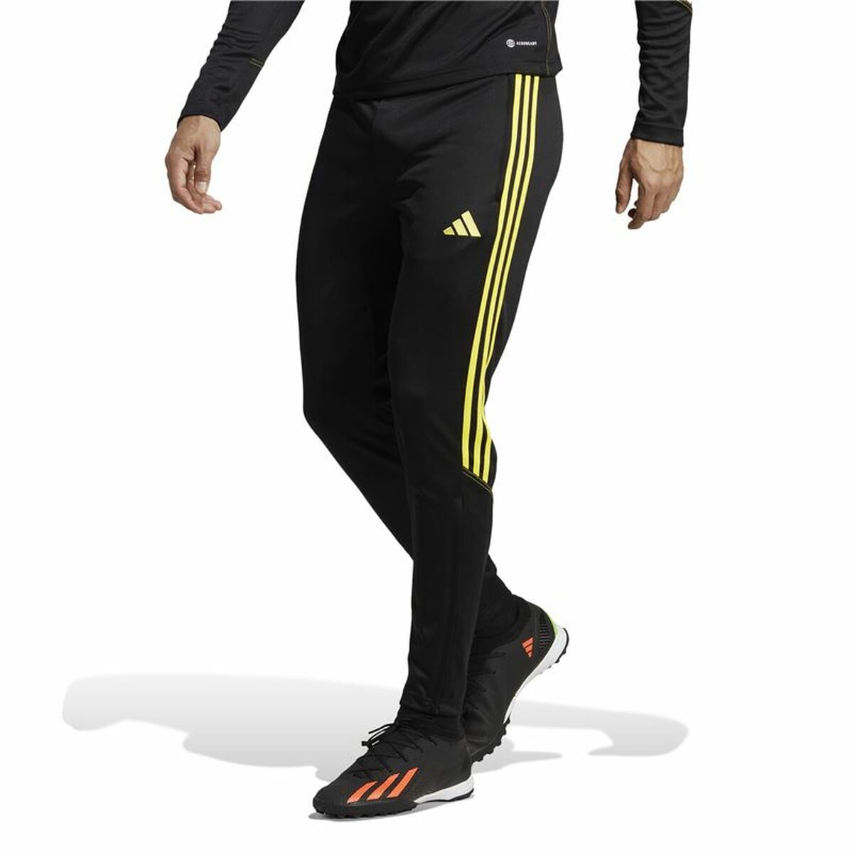 Football Training Trousers for Adults Adidas Tiro 23 Black Men-9