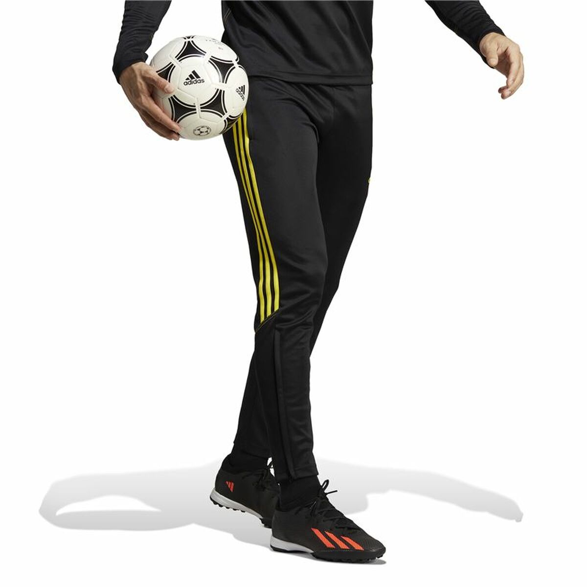 Football Training Trousers for Adults Adidas Tiro 23 Black Men-7