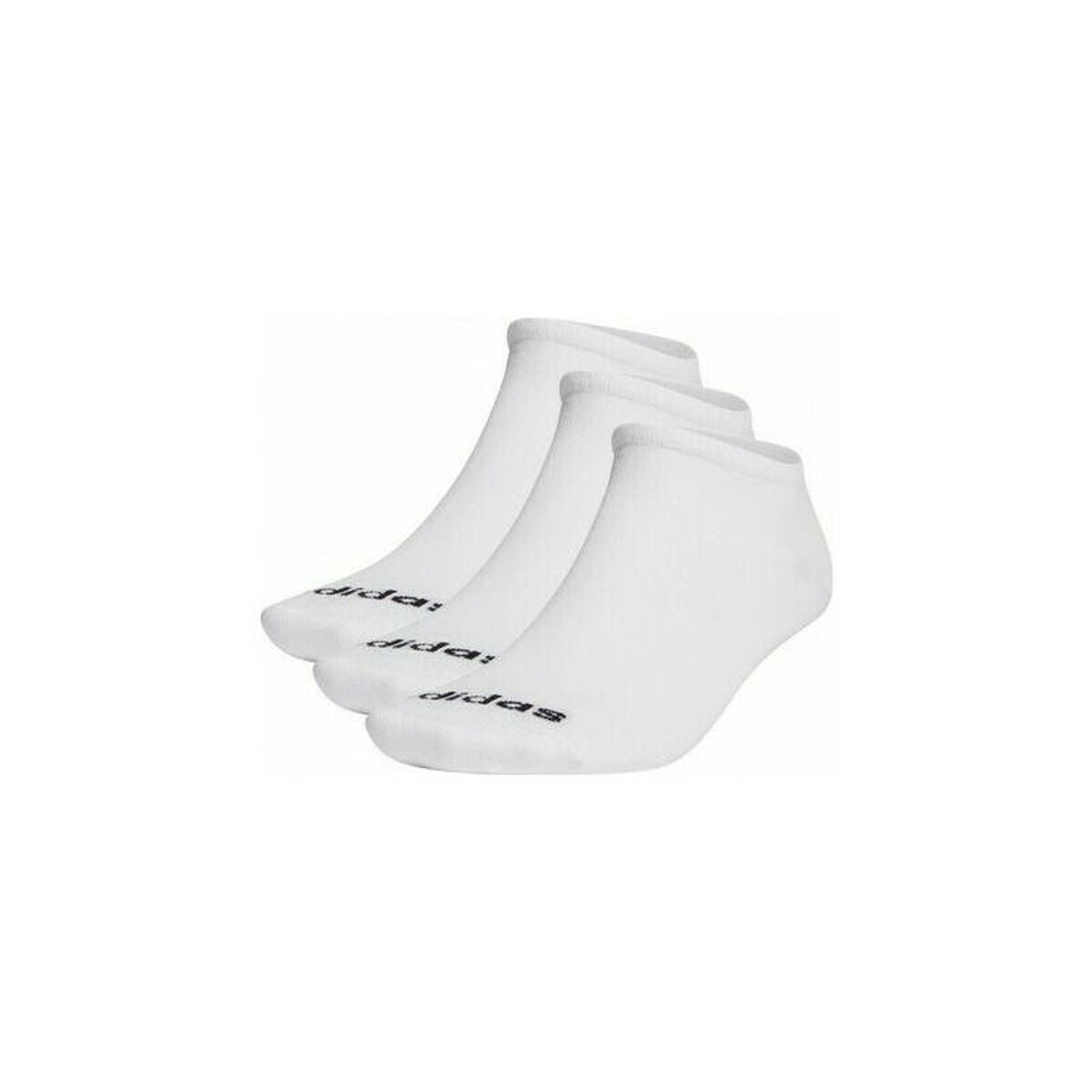 Sports Socks Adidas LIN LOW  HT3447 White-1