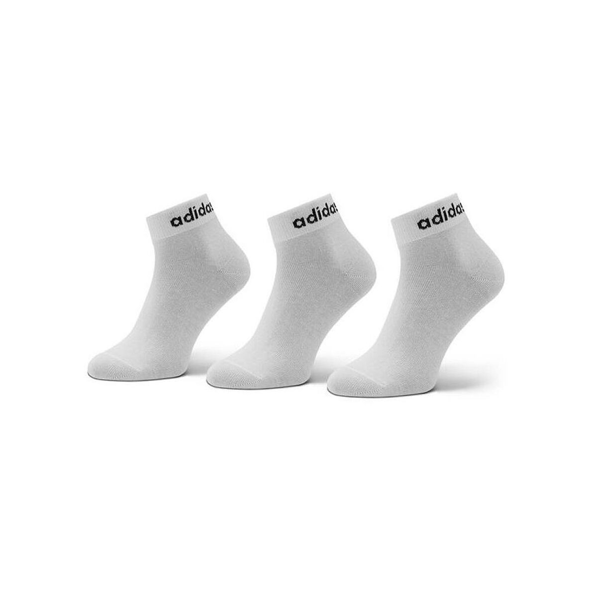 Sports Socks Adidas C LIN ANKLE 3P HT3451 White-0