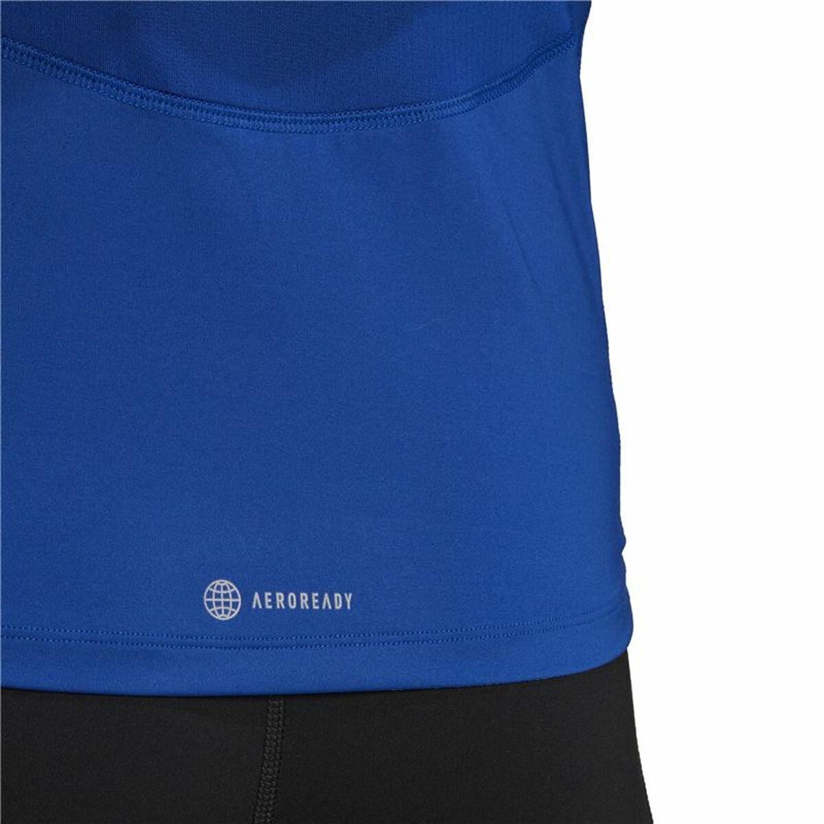 Men’s Short Sleeve T-Shirt Adidas techfit Graphic  Blue-2