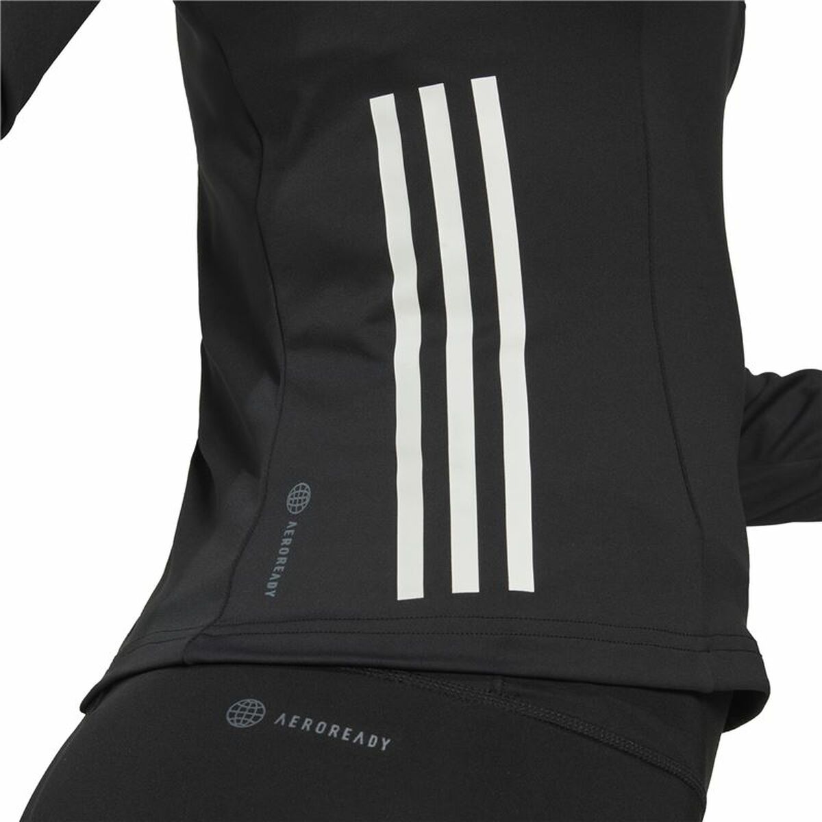 Women's long sleeve T-shirt Adidas Black-2