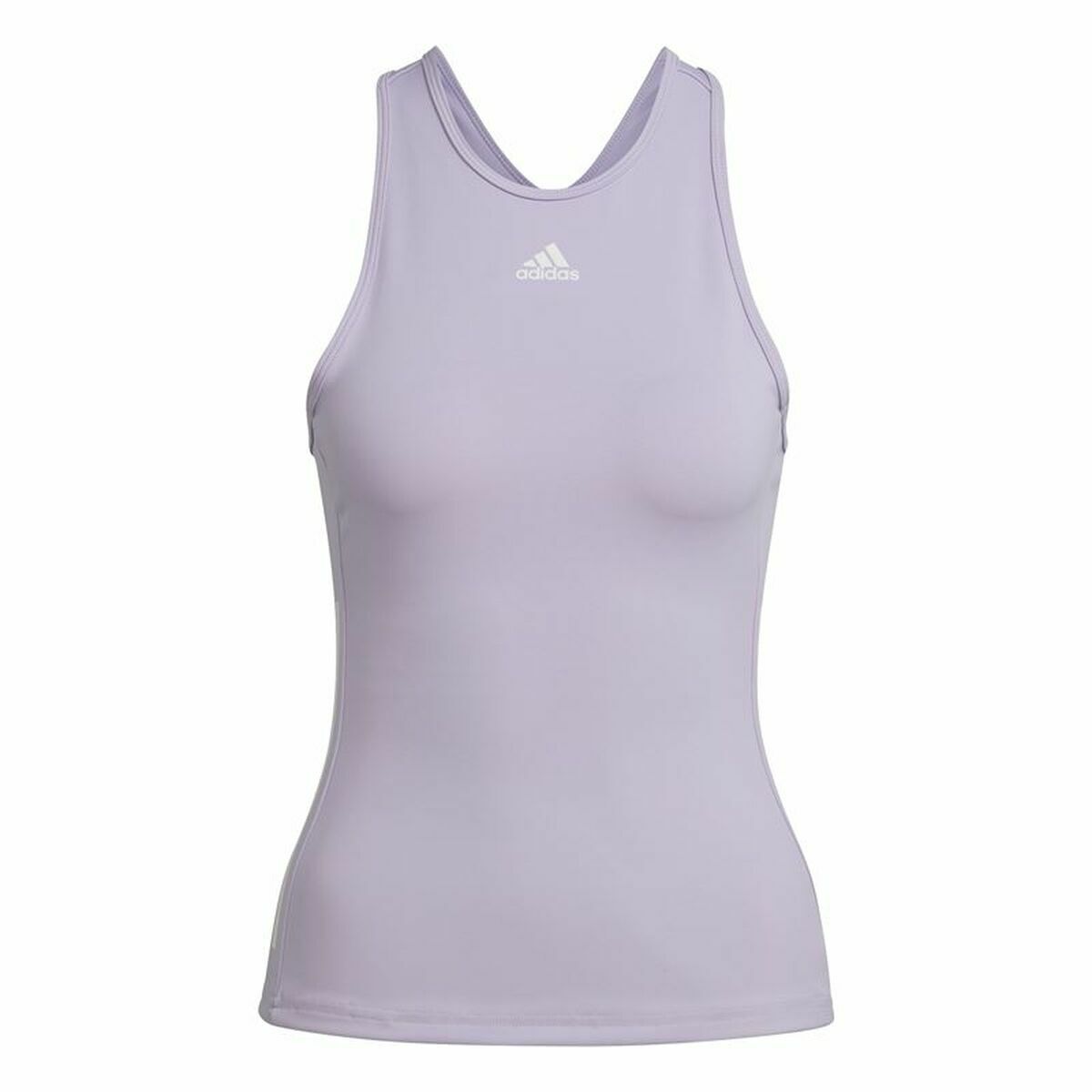 Women's Sleeveless T-shirt Adidas Hyperglam Lavendar-0