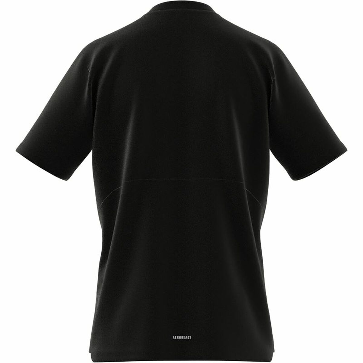 Men’s Short Sleeve T-Shirt Adidas Aeroready Black-1