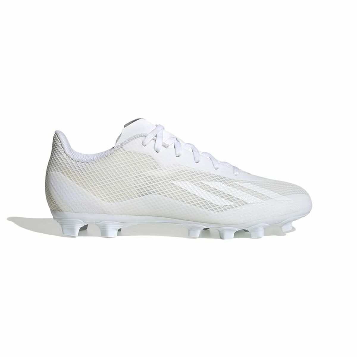 Childrens Football Boots Adidas X Speedportal.4 FXG White-0