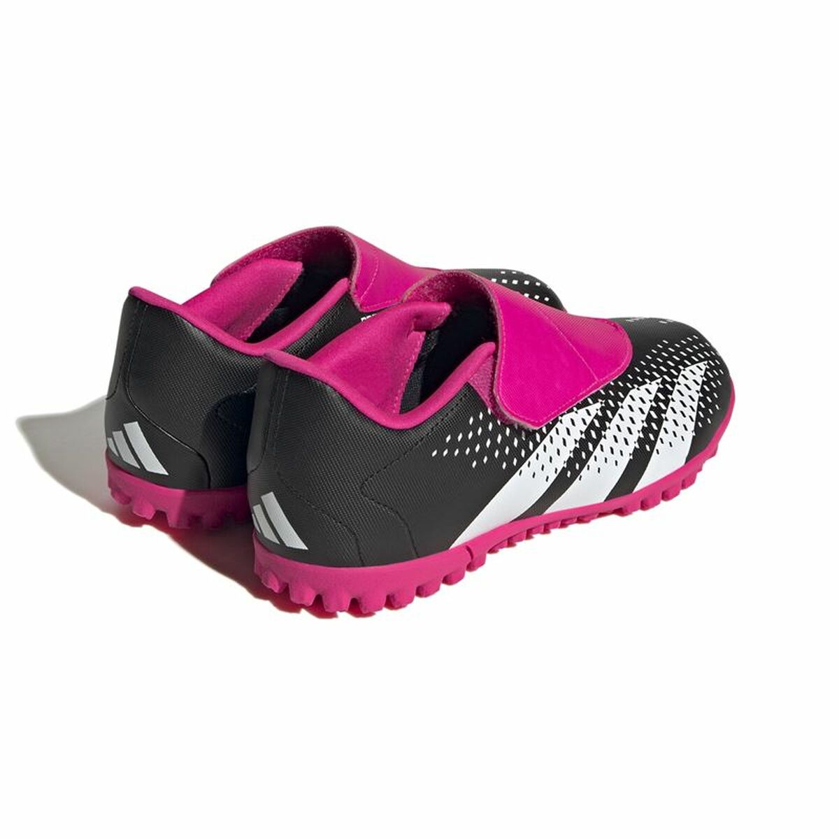 Children's Indoor Football Shoes Adidas Predator Accuracy.4 Black Fuchsia Unisex-4