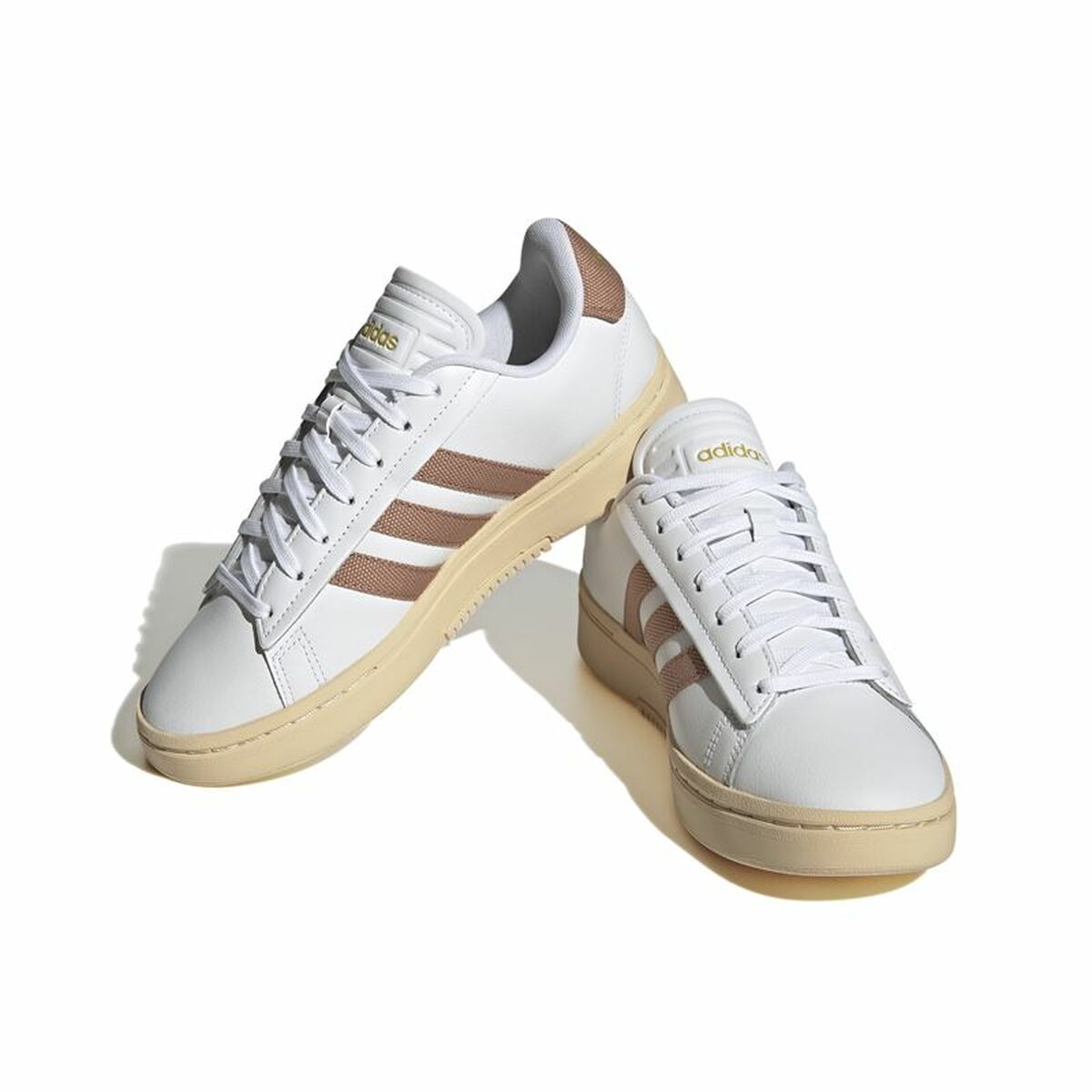 Sports Trainers for Women Adidas Grand Court Alpha White-5