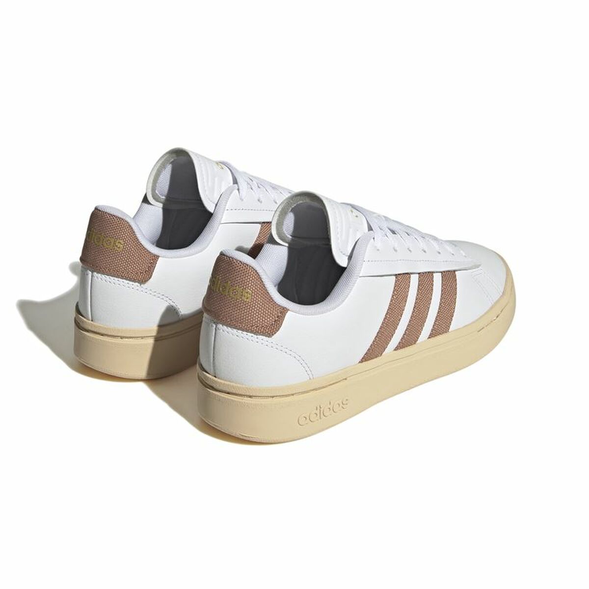 Sports Trainers for Women Adidas Grand Court Alpha White-4