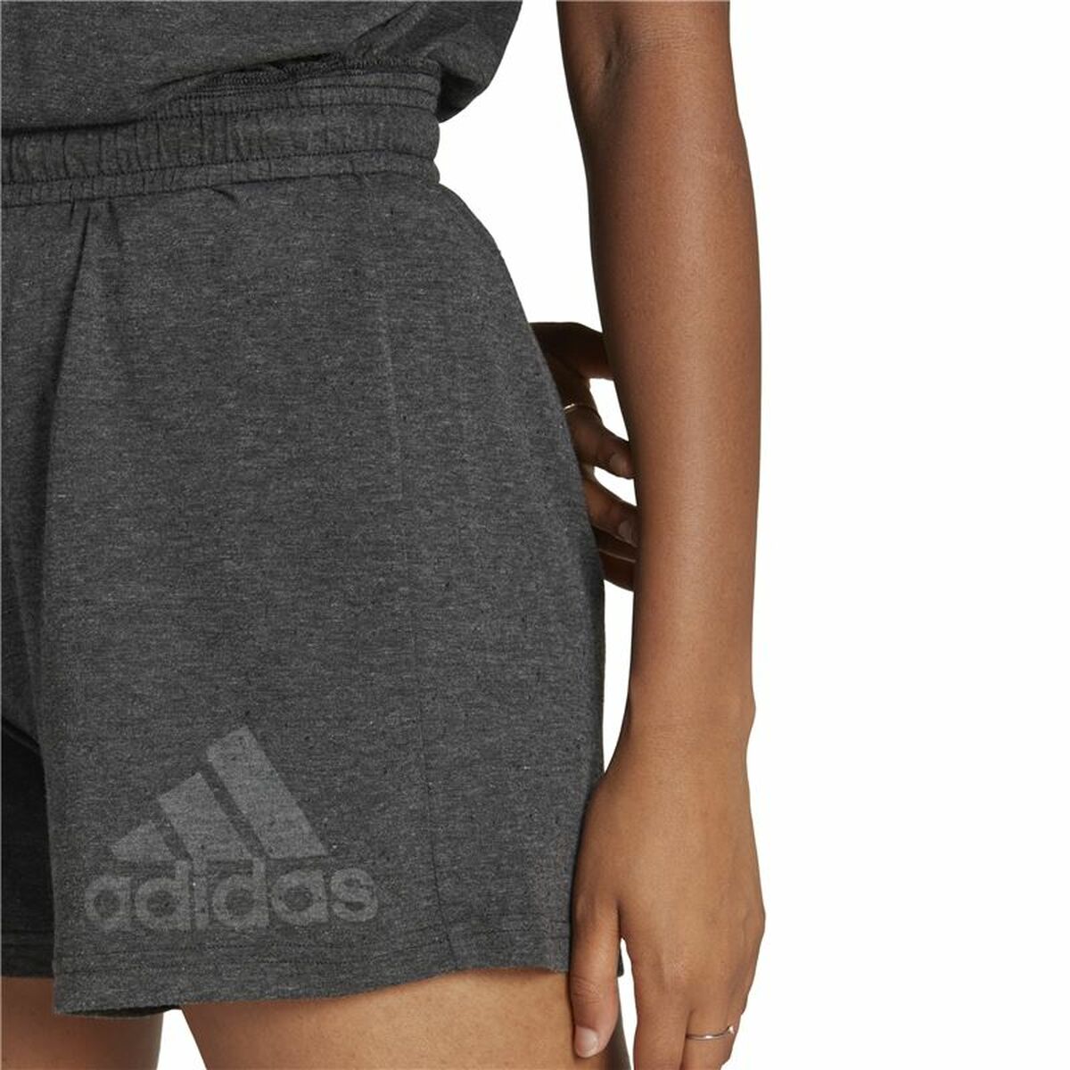 Sports Shorts for Women Adidas Future Icons Winners Dark grey-3