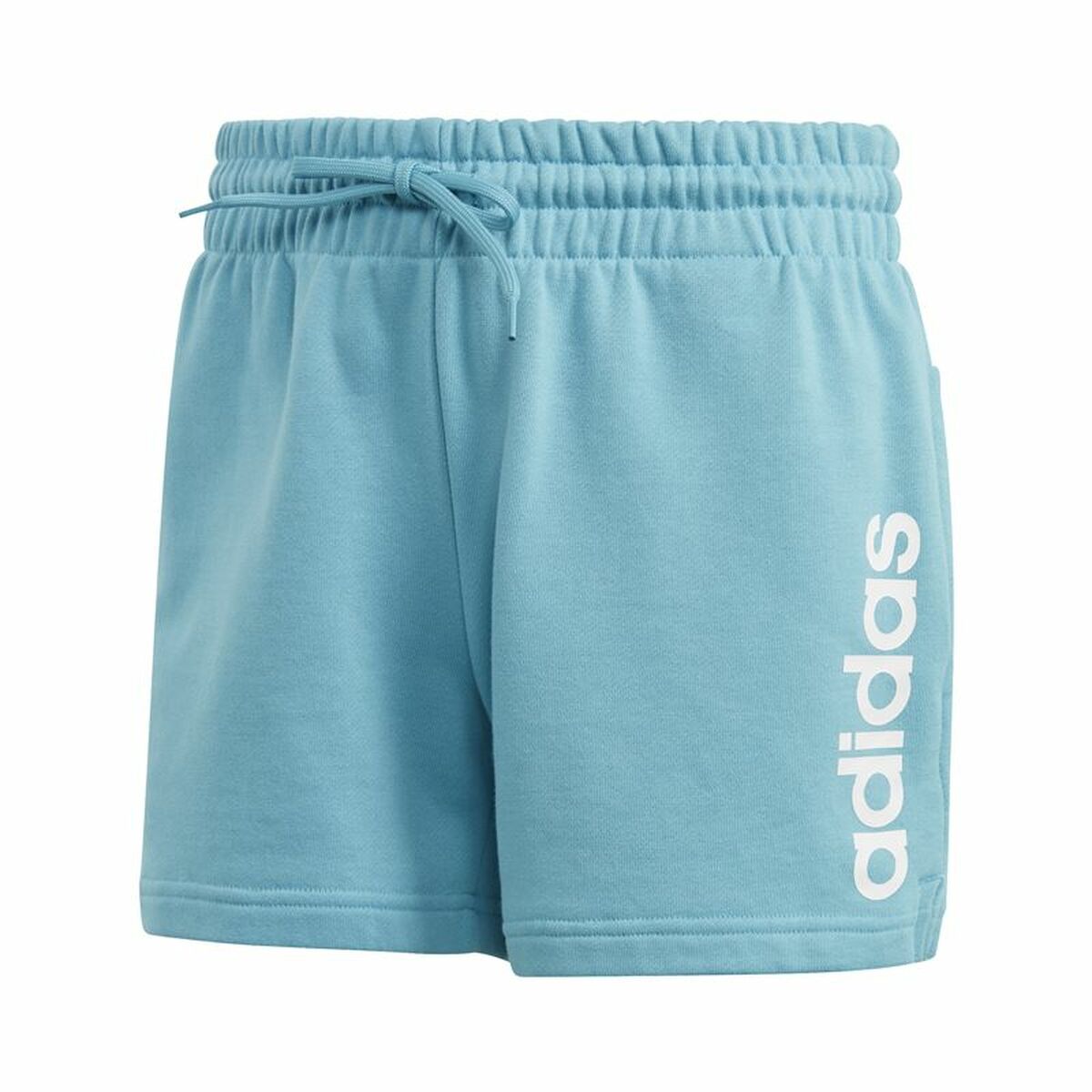 Sports Shorts for Women Adidas Linear Light Cyan-0