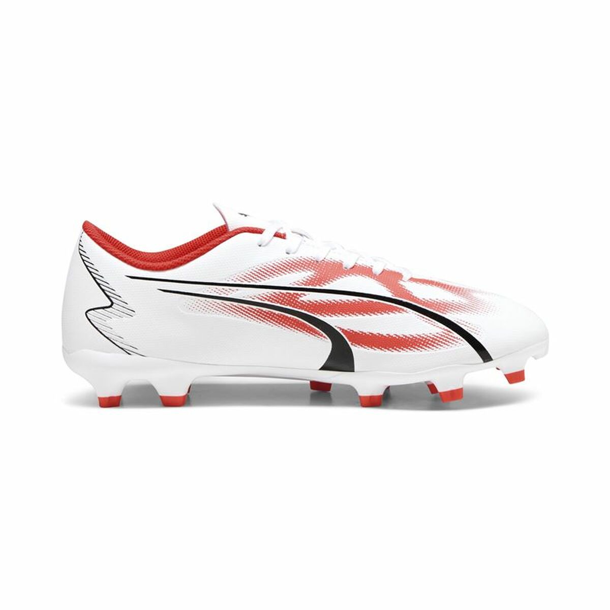 Adult's Football Boots Puma Ultra Play FG/AG White Red-4