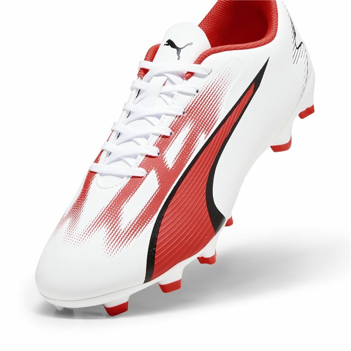 Adult's Football Boots Puma Ultra Play FG/AG White Red-2