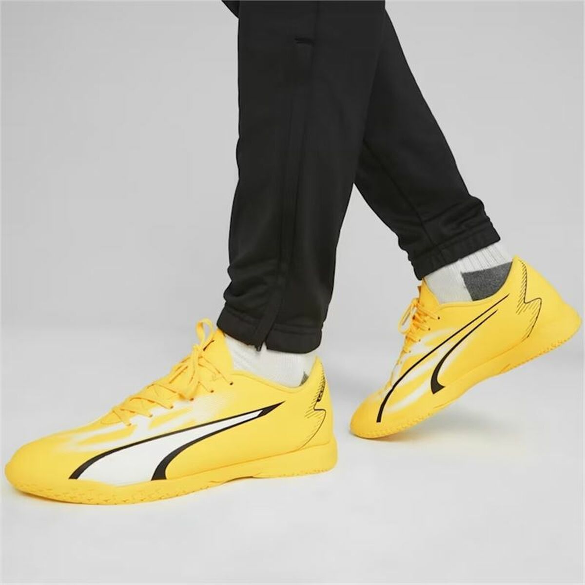 Adult's Football Boots Puma Ultra Play It Yellow-1