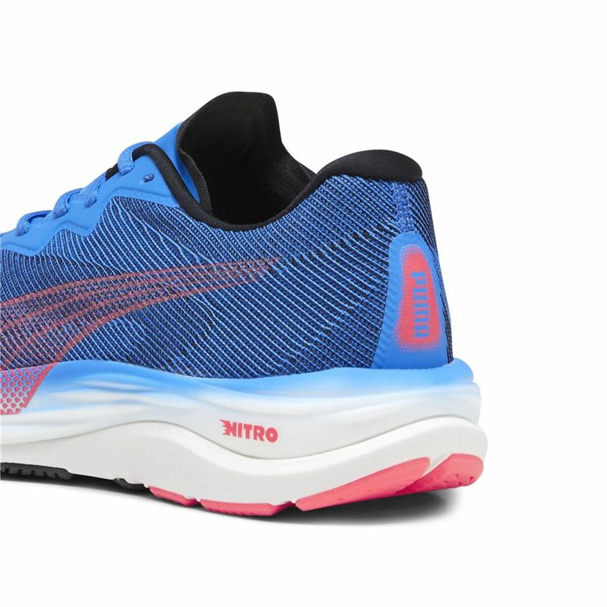 Running Shoes for Adults Puma Velocity Nitro 2 Blue Men-2