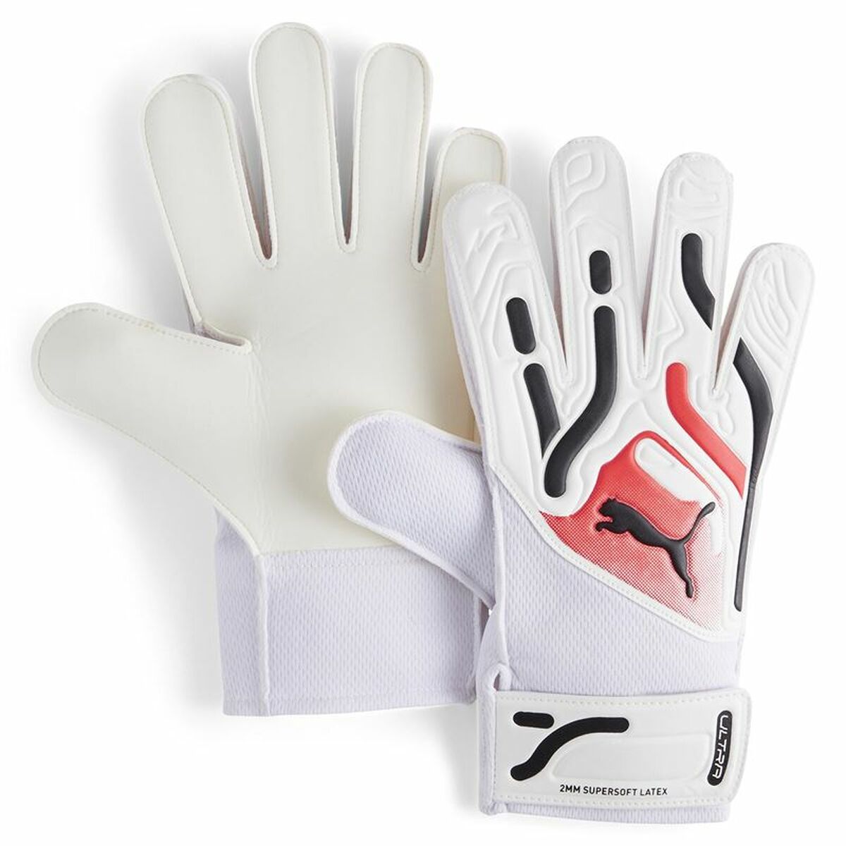 Goalkeeper Gloves Puma Ultra Play Rc White Adults-0