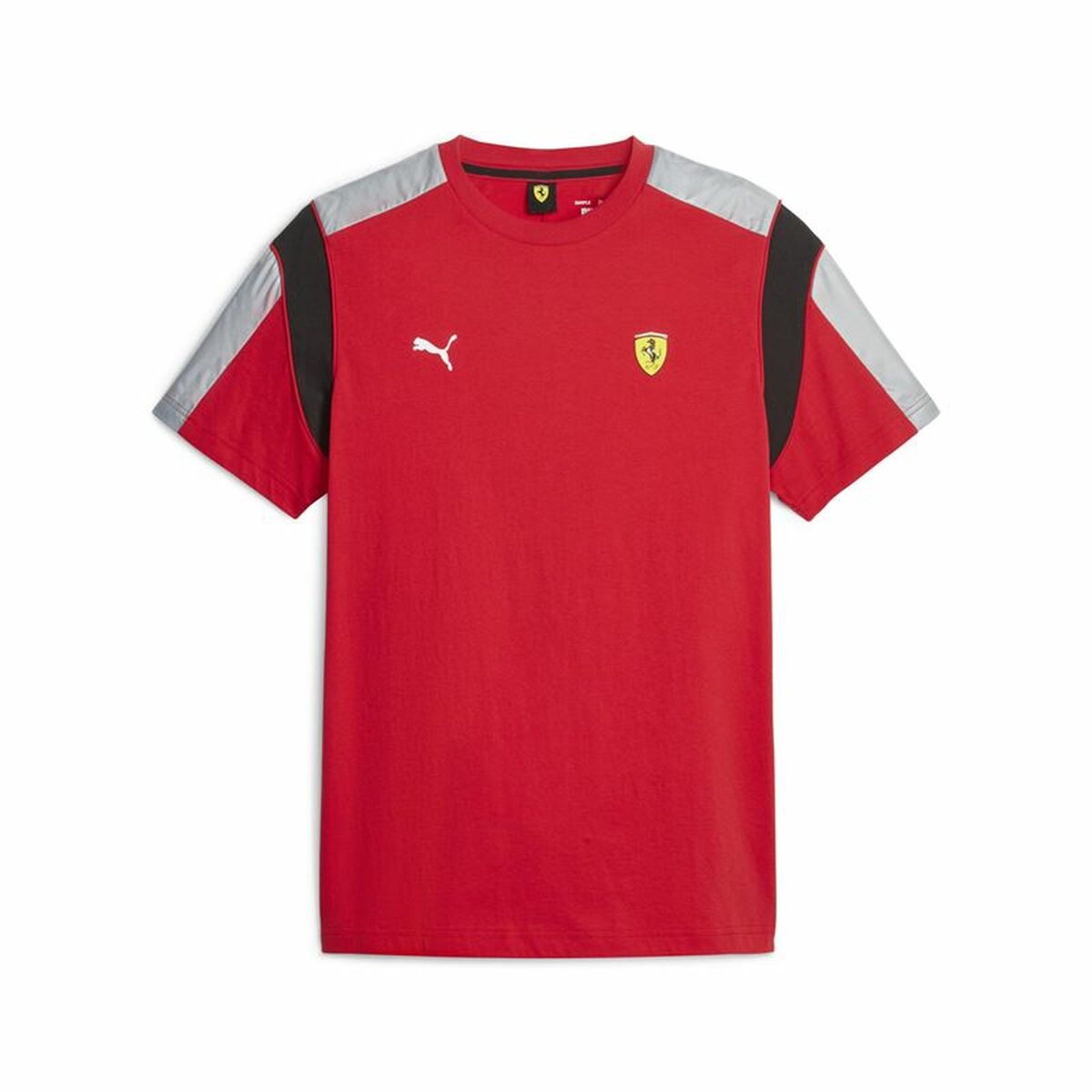 Men’s Short Sleeve T-Shirt Puma Ferrari Race MT7 Red-0