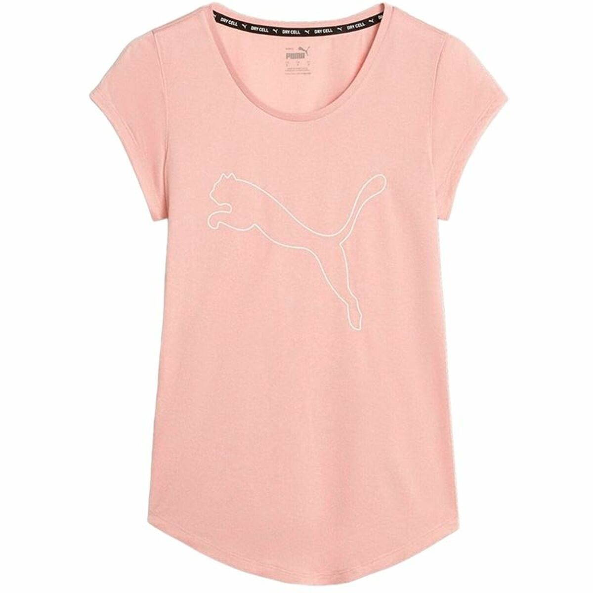 Women’s Short Sleeve T-Shirt Puma Train Favoriterse Light Pink-0