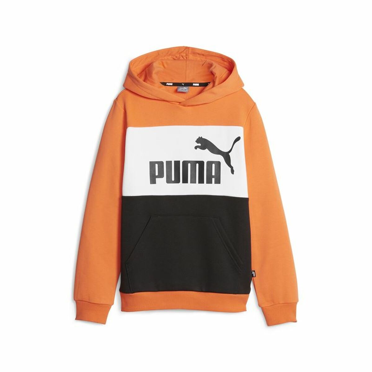 Children’s Sweatshirt Puma Ess Block Fl Orange-0