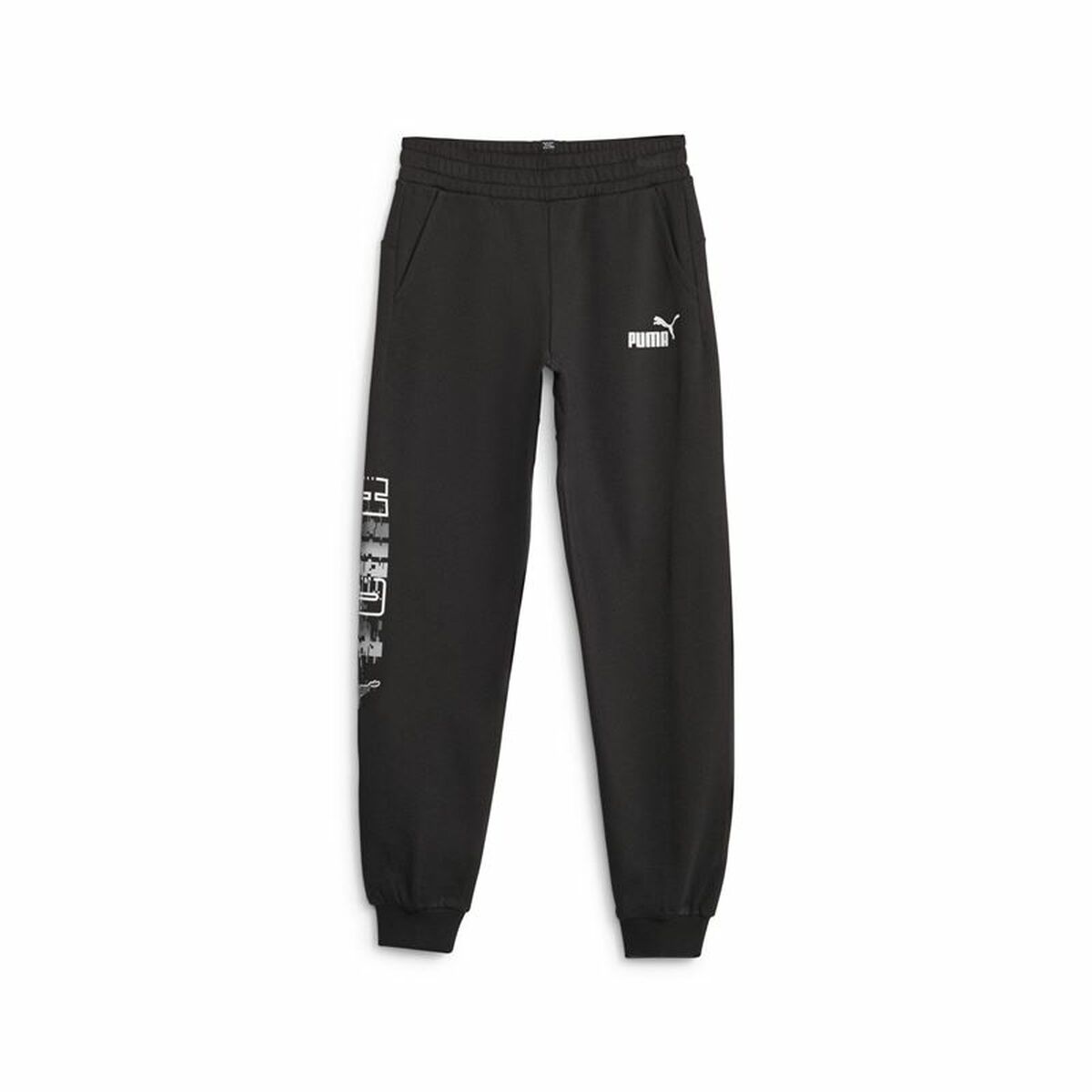 Children's Tracksuit Bottoms Puma  Ess+ Futureverse Black-0