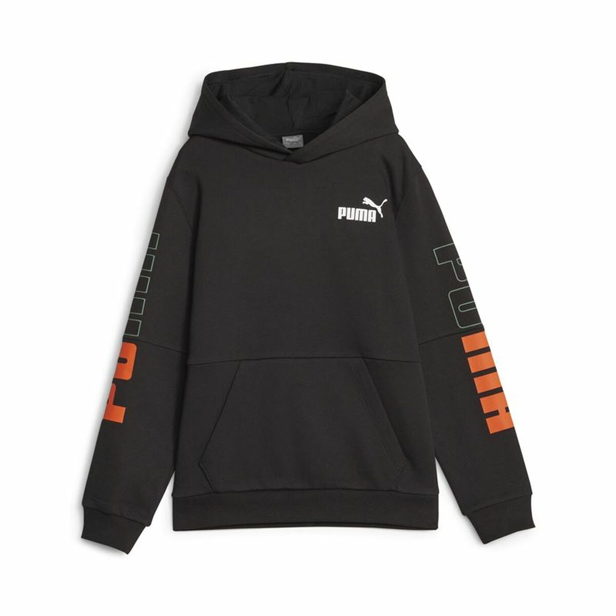 Children’s Sweatshirt Puma Power Colorblock Black-0