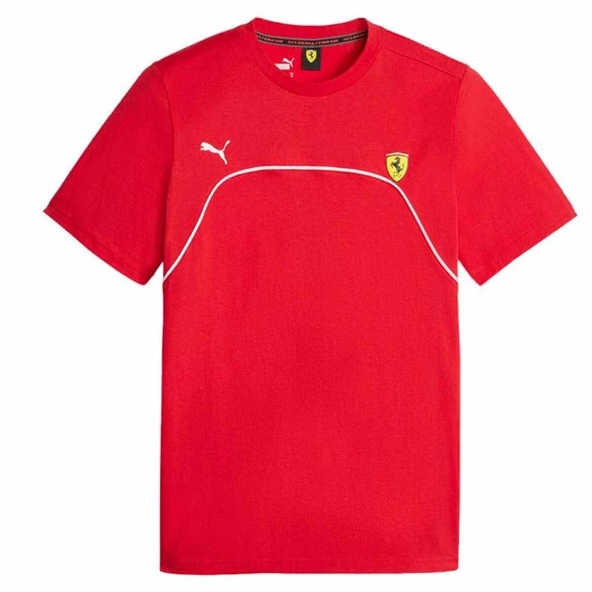 Men’s Short Sleeve T-Shirt Puma Ferrari Race Red-0