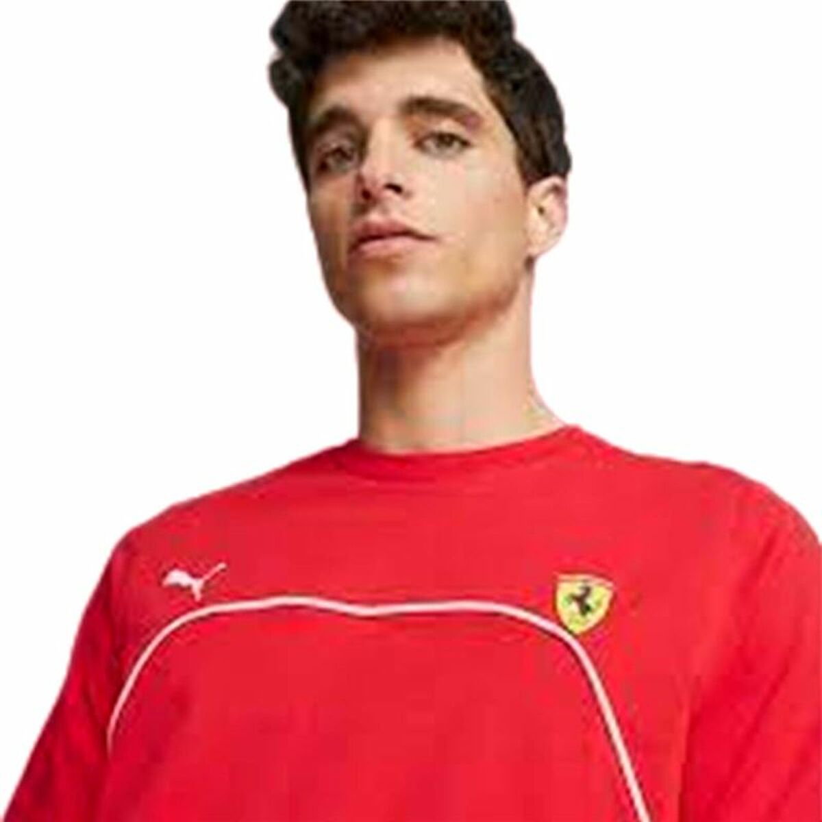 Men’s Short Sleeve T-Shirt Puma Ferrari Race Red-4