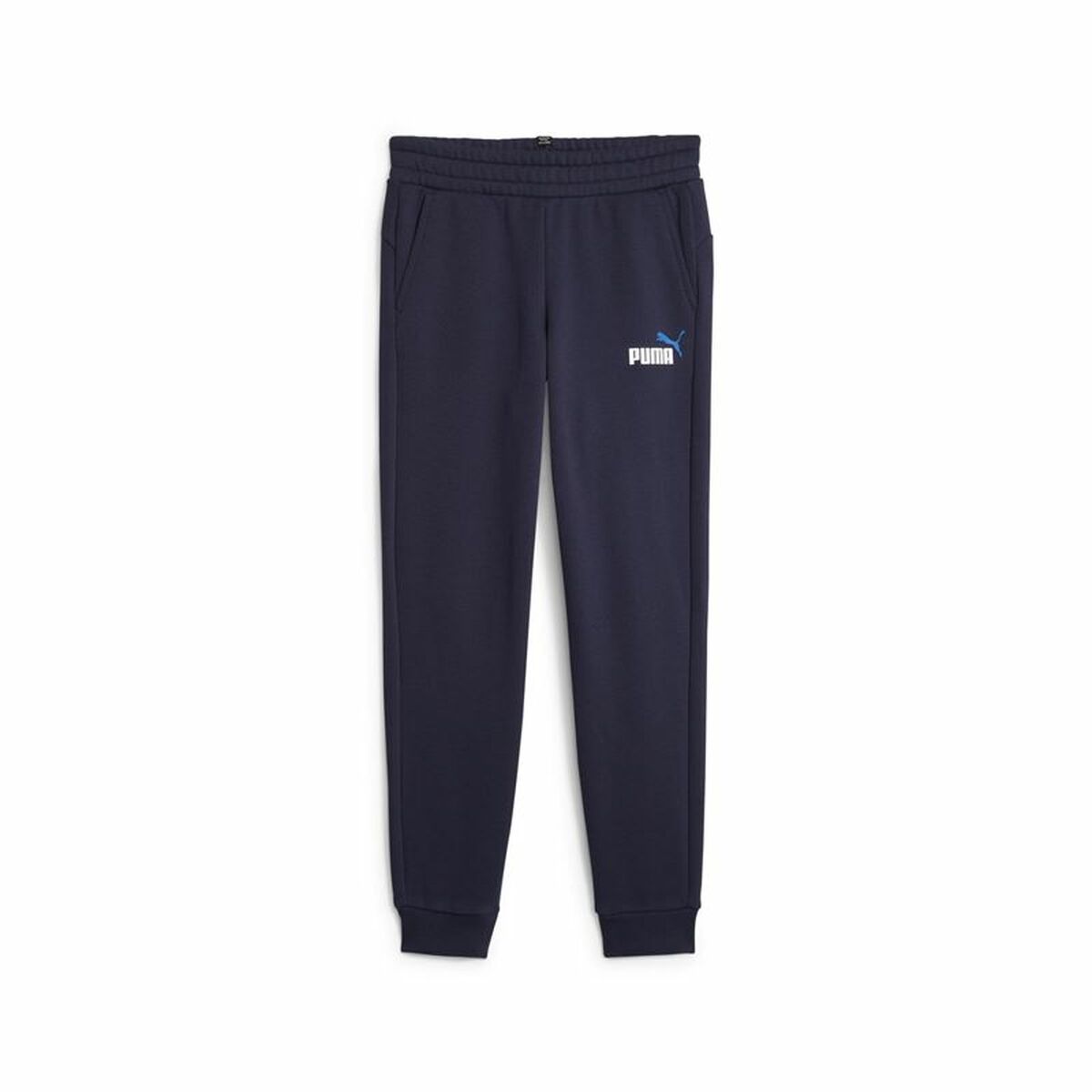 Children's Tracksuit Bottoms Puma  Ess+ 2 Col  Blue-0