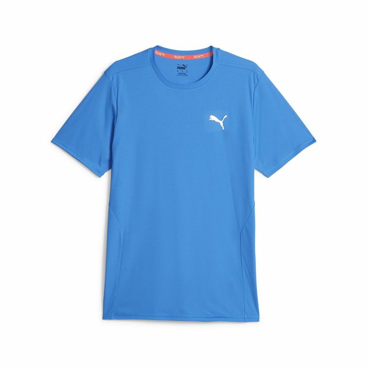 Men’s Short Sleeve T-Shirt Puma Run Favorite Ss Sky blue-0