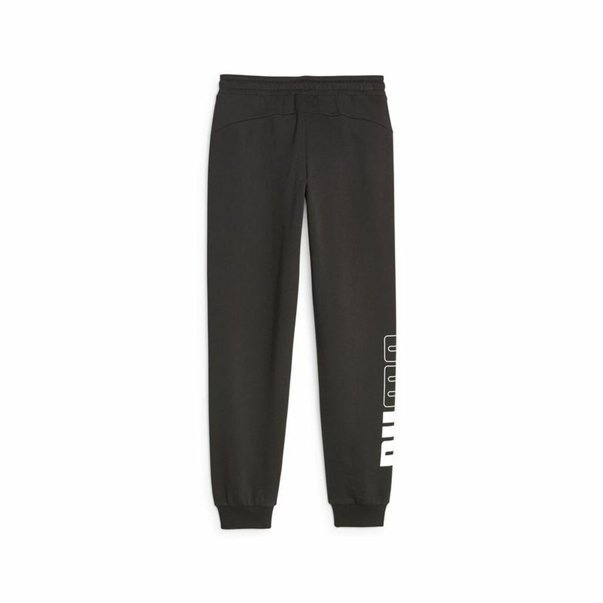 Children's Tracksuit Bottoms Puma Power Colorblock Black-4