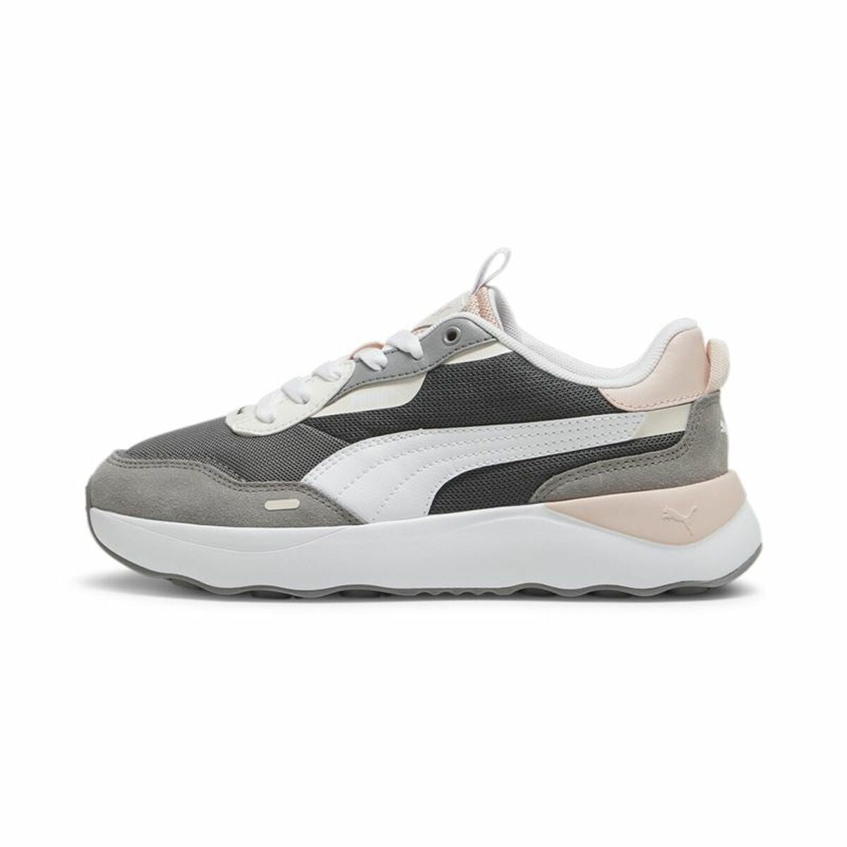 Sports Trainers for Women Puma Runtamed Platform White Pink-0