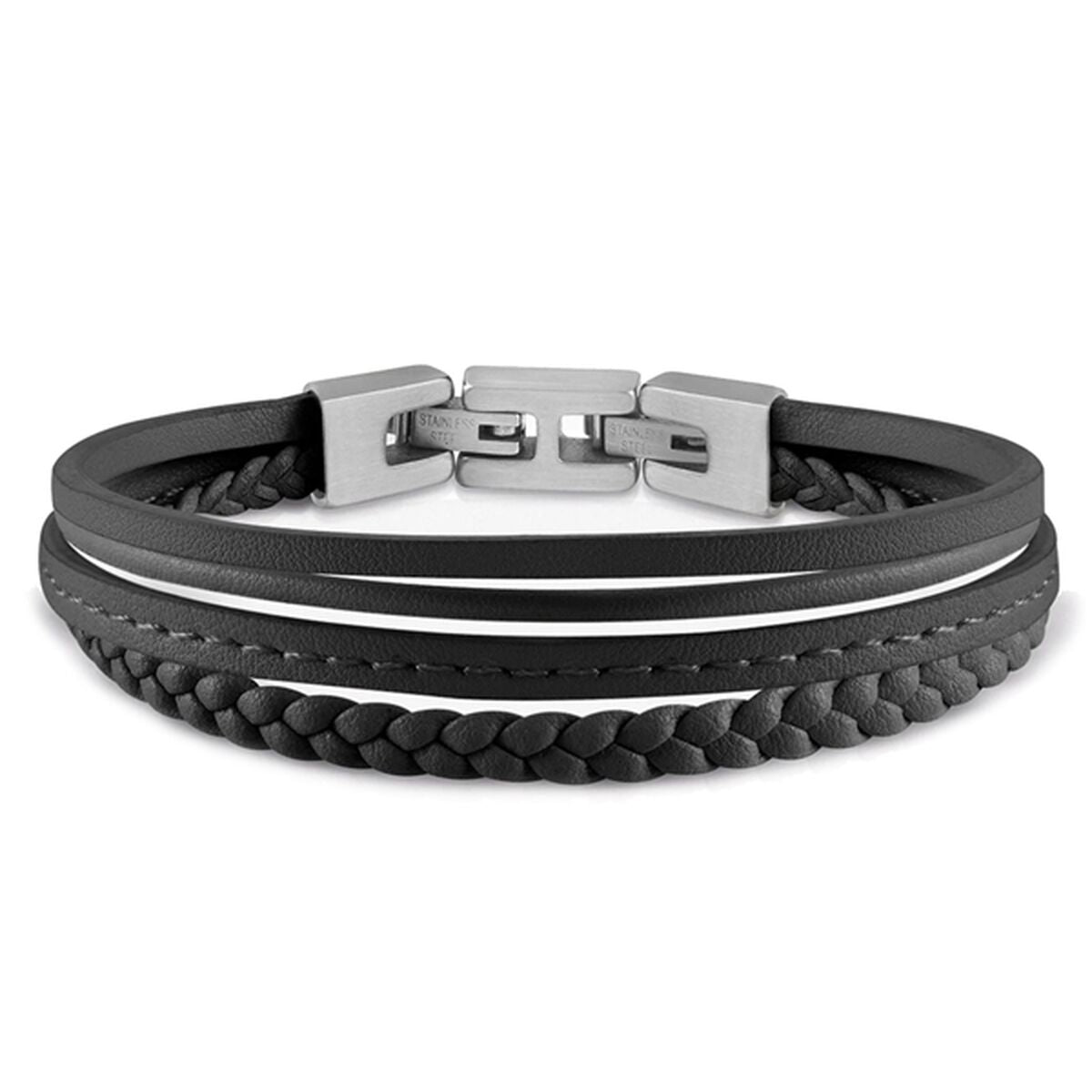 Ladies' Bracelet Guess JUMB01345JWSTBKT-U Black-1