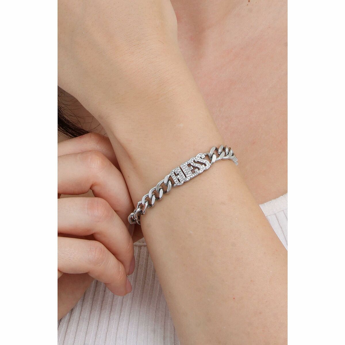 Ladies' Bracelet Guess JUBB04222JWRHS-2